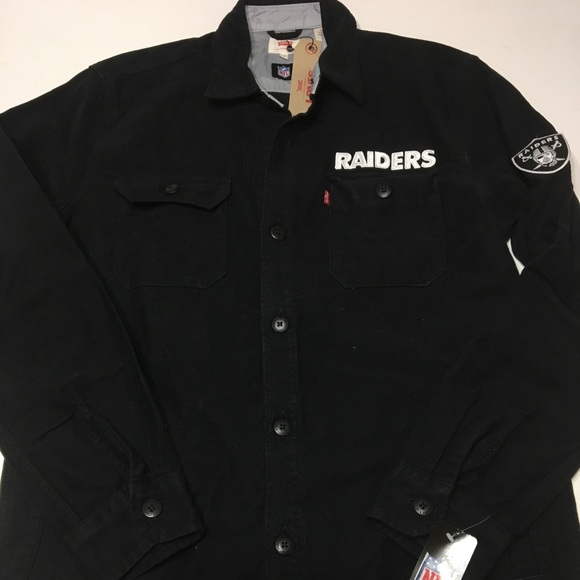 raiders levi's jacket